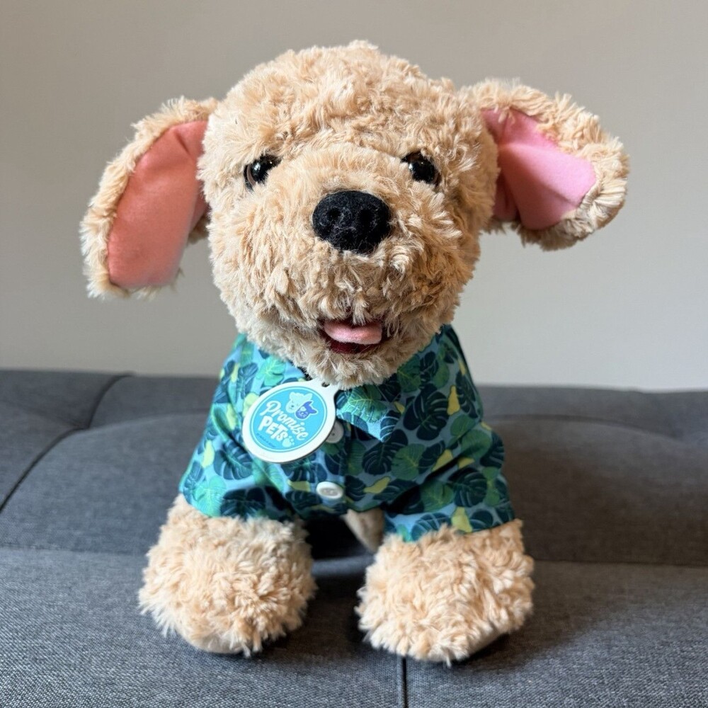 Build-A-Bear Workshop Promise Pets Labradoodle Dog Plush Stuffed Animal